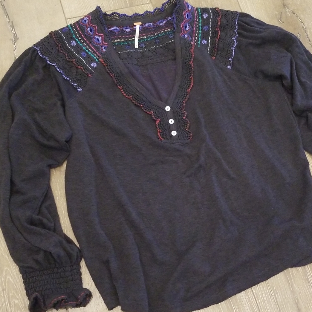 Free People cotton blouse